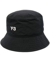 Y-3 - X Adidas Logo-print Bucket Hat - Lyst