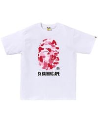 A Bathing Ape - A Bathing Ape Abc Camo T-Shirt - Lyst