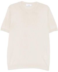 Lardini - Crew-Neck Short-Sleeved T-Shirt - Lyst