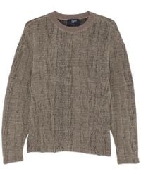 The Seafarer - Anemone Bouclé-Knit Crew-Neck Sweater - Lyst