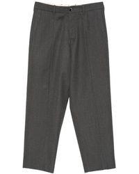 Nine:inthe:morning - Meteorite Pressed-Crease Straight-Leg Trousers - Lyst