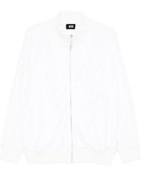 Gcds - Bomber Jacket Textured Cotton - Lyst
