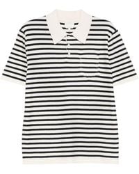 A.P.C. - Neutrals Polo Shirts - Lyst