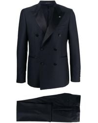 Tagliatore - Double-Breasted Virgin-Wool Two-Piece Suit - Lyst