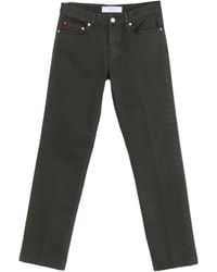 The Seafarer - Logo-Patch Straight-Leg Jeans - Lyst