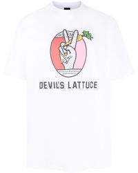 PAS DE MER - Devil'Lattuce Cotton T-Shirt - Lyst