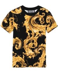 Versace Jeans Couture - Baroque Print T-Shirt - Lyst