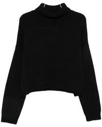Lisa Yang - Zerlina Ribbed-Knit Roll-Neck Sweater - Lyst