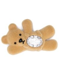 YVMIN - Embellished-Teddy Bear Hair Clip - Lyst