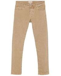 Jacob Cohen - Nick Logo-Patch Slim-Fit Jeans - Lyst