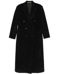 Tagliatore - Caitlyn Double-Breasted Peak-Lapel Coat - Lyst