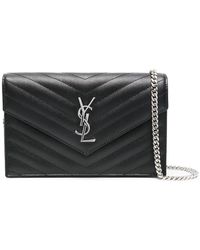 Saint Laurent - Clutch Bags - Lyst