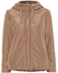 Max Mara The Cube - Diamond-Quilted Hooded Jacket - Lyst