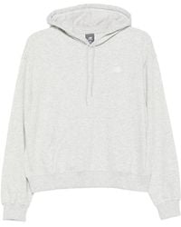 New Balance - Drawstring Hooded Sweatshirt - Lyst