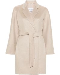 Max Mara - Cashmere Double-breasted Coat - Lyst