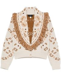 Alanui - Paisley-Pattern Fringed Jacket - Lyst