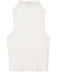 Anine Bing - Harlow Ribbed Top - Lyst
