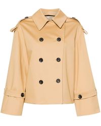 By Malene Birger - Alisandra Double-Breasted Trench Jacket - Lyst