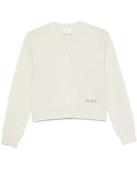 A.P.C. - Neutrals Knitwear - Lyst