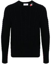 Thom Browne - Striped Virgin Wool Shirt - Lyst