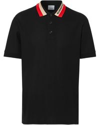 burberry polo shirts white