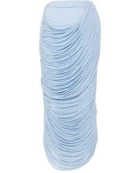 Magda Butrym - Draped Midi Skirt - Lyst