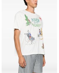 Bode - River City Graphic-Print T-Shirt - Lyst