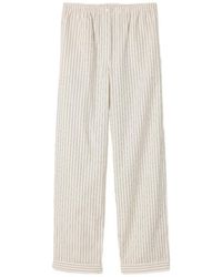 Miu Miu - Neutrals Trousers - Lyst