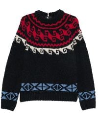 Moncler - Fair Isle-Knit Sweater - Lyst