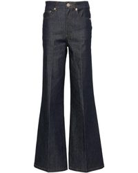 A.P.C. - High-Waisted Flared Jeans - Lyst