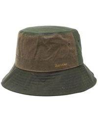 Barbour - Two-Tone Bucket Hat - Lyst