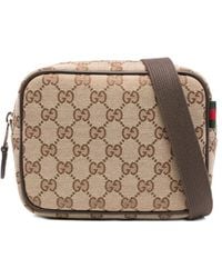 Gucci - Gg Logo Crossbody Bag - Lyst