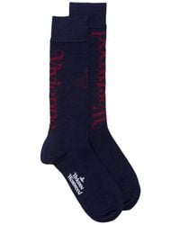 Vivienne Westwood - Orb Logo-Print Socks - Lyst