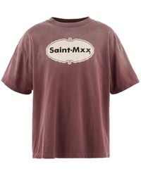 SAINT Mxxxxxx - Logo-Print T-Shirt - Lyst