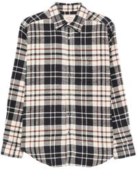 Portuguese Flannel - Check-Pattern Cotton Shirt - Lyst