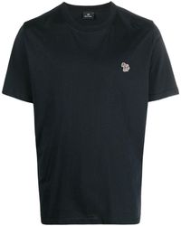 Paul Smith - Zebra Logo-patch T-shirt - Lyst