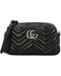 Gucci - Small Gg Marmont Leather Cross Body Bag - Lyst