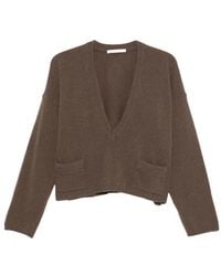 3311 - V-Neck Pocketed Sweater - Lyst