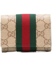 Gucci - Neutrals Wallets & Purses - Lyst