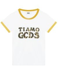 Gcds - T-Shirt Ringer Trim - Lyst