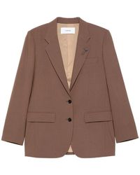Lardini - Button-Fastening Flap-Pocket Blazer - Lyst
