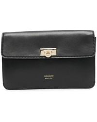 Ferragamo - Gancini Logo-Detail Clutch Bag - Lyst