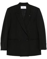 Lardini - Double-Breasted Wool Jacket - Lyst