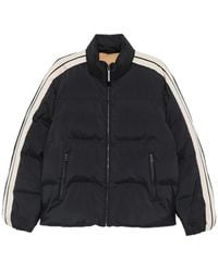 Palm Angels - Logo-Print Side-Stripe Puffer Jacket - Lyst