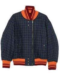 Dries Van Noten - Valdi Quilted Checked Bomber Jacket - Lyst