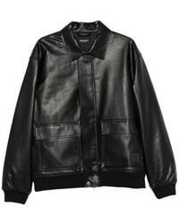 Carhartt - Arizona Patch-Pocket Faux-Leather Jacket - Lyst