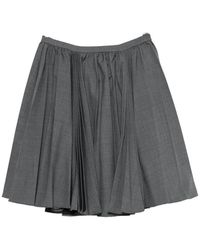 ShuShu/Tong - Pleated Midi Skirt - Lyst