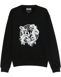 Versace Jeans Couture - Logo Crew-Neck Sweatshirt - Lyst