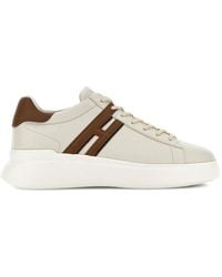 Hogan - H580 Allacciato H Profilo Sneakers - Lyst