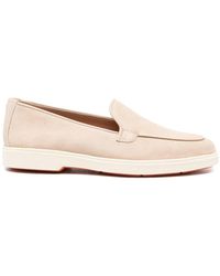 Santoni - Neutrals Loafers - Lyst